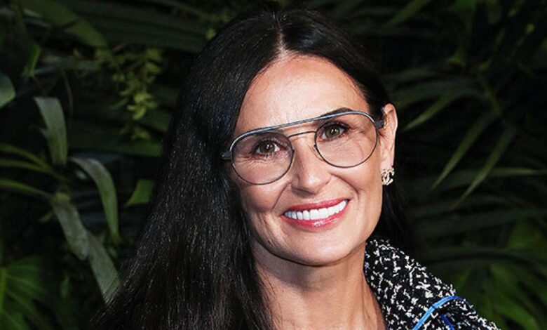 Demi moore reveals she rode bike 60 miles per day to lose weight in the 90s