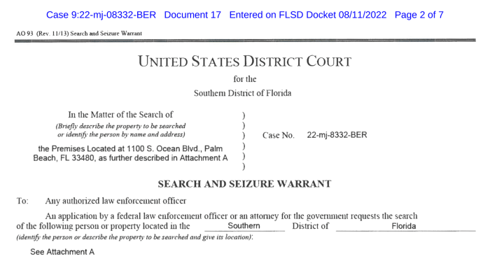 Garland calls trumps bluff as justice department moves to unseal warrant