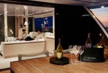 Book this extravagant dom perignon and sushi yacht experience in the hamptons