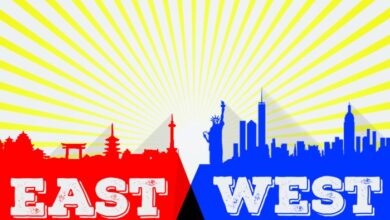 An alternative view of east west history