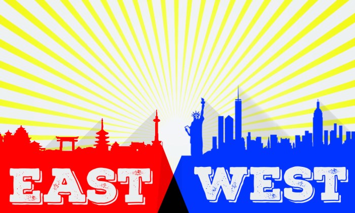 An alternative view of east west history