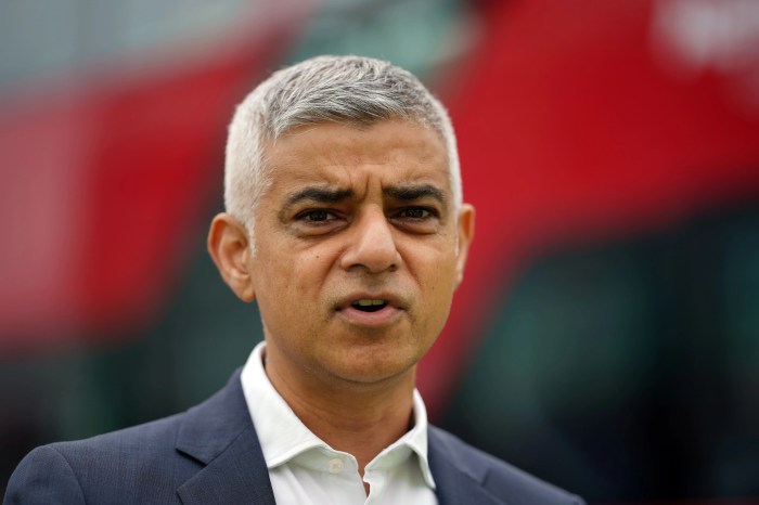 Sadiq khan unveils plan to ban cars on famous uk street despite crime warnings