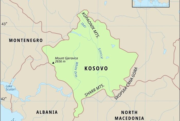 A comparison with kosovo