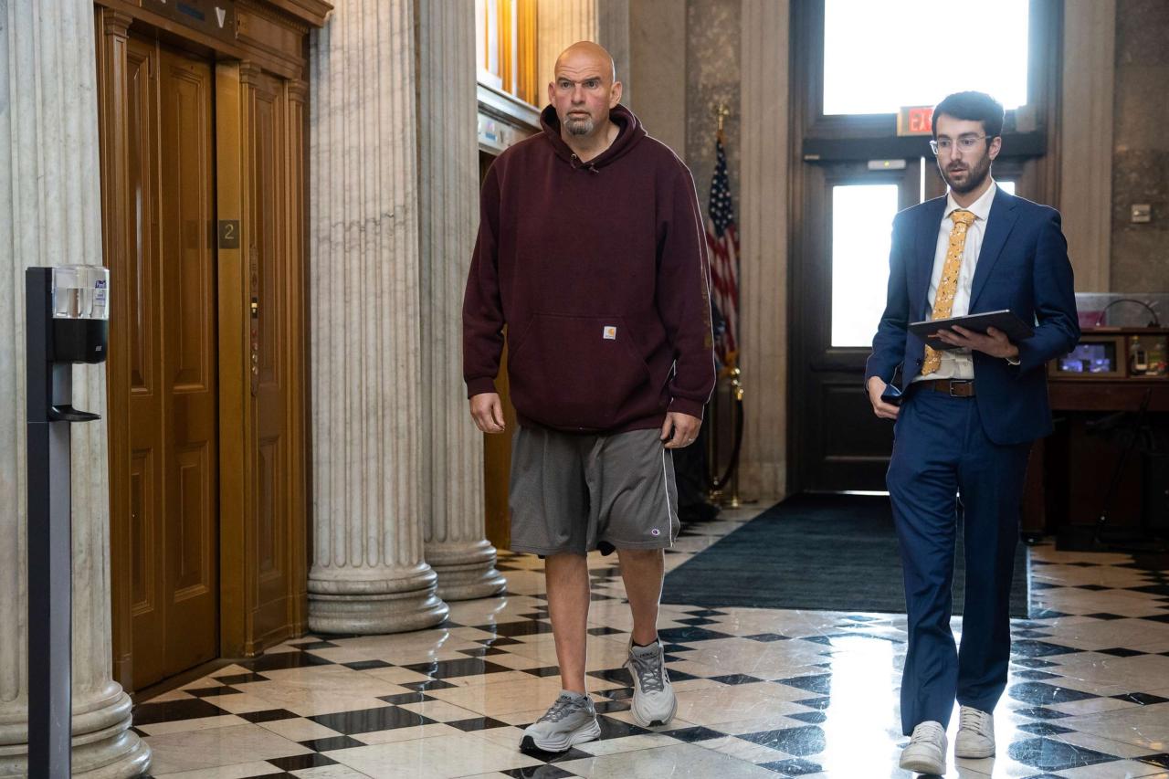 Senate candidate john fetterman reveals he almost died of stroke