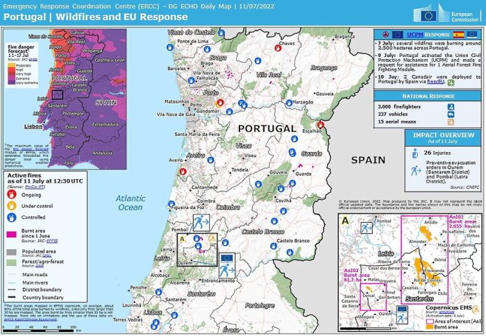 Portugals deadly wildfires have caused record breaking emissions