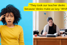 Is sitting considered lazy one district thinks so