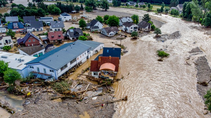 Pictures show floods ravaging central and eastern europe as death toll rises