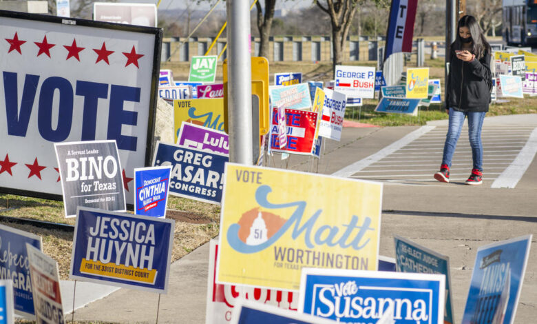 Texas rejected at least 16800 mail ballots in primary elections