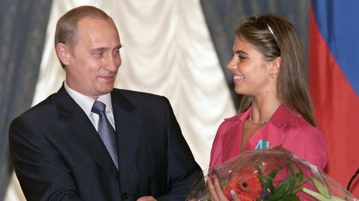 Vladimir putins rumored girlfriend alina kabaeva hit with new round of u s sanctions