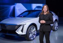 Gm trails far behind tesla in ev sales ceo mary barra bet the company that will change