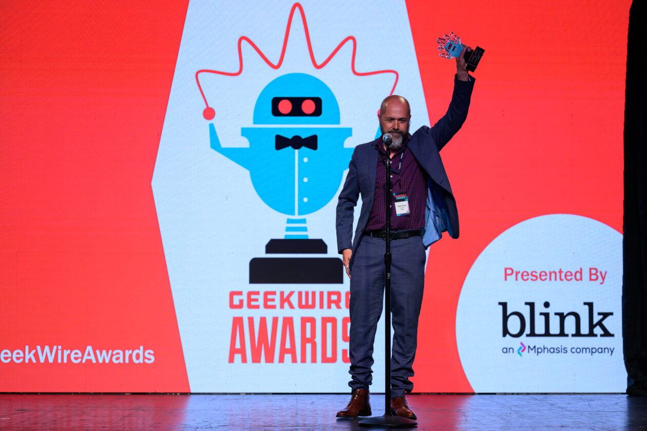 Designed for success vote for ux design of the year at the geekwire awards