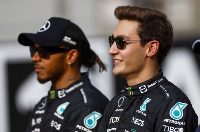 Singapore gp lewis hamilton george russell miss post race interviews after overheating in mercedes