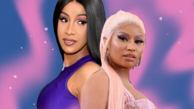 Heres how cardi b responded to speculation that she shaded nicki minaj in a maternity photo shoot