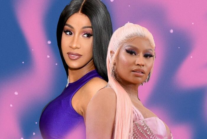 Heres how cardi b responded to speculation that she shaded nicki minaj in a maternity photo shoot