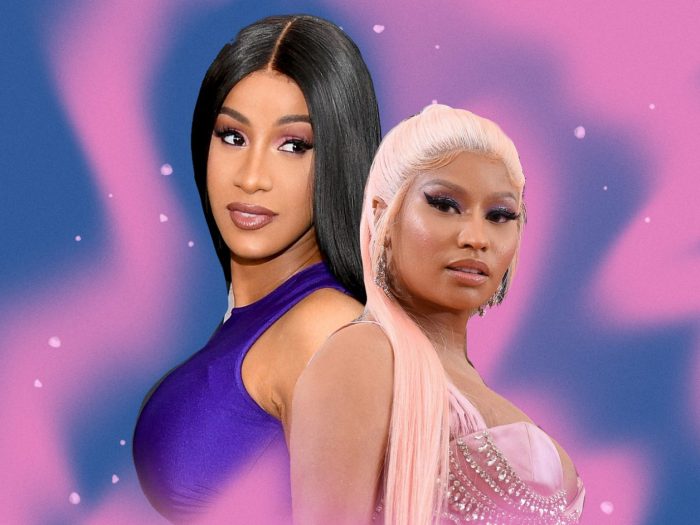 Heres how cardi b responded to speculation that she shaded nicki minaj in a maternity photo shoot