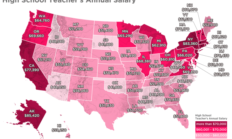 Teachers across the country are demanding better pay and support