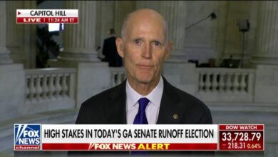 Rick scott gets brutally busted as he falsely claims democrats are cutting medicare