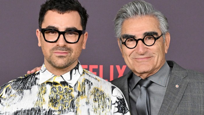 Eugene dan levy poke fun at the bear baby reindeer more in emmys monologue