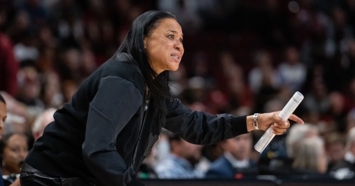 Joyce edwards talks all around game dawn staley and south carolina