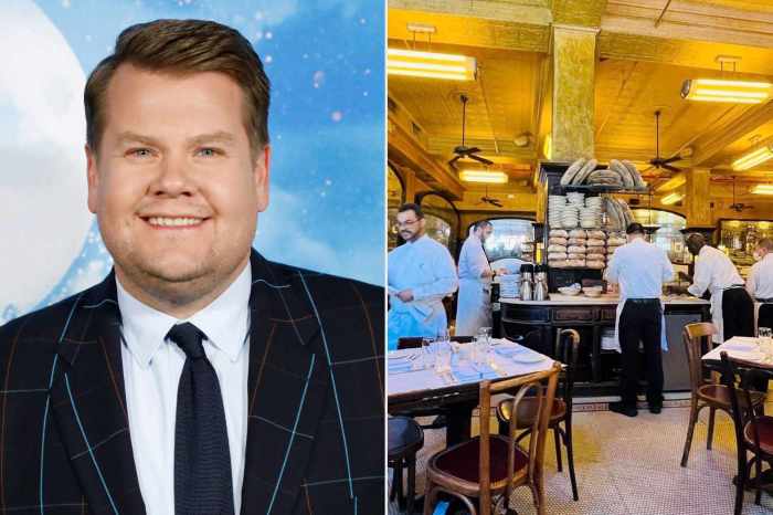 Balthazar owner keith mcnally jokes one time nemesis james corden is to blame for caught on camera tussle outside nyc restaurant