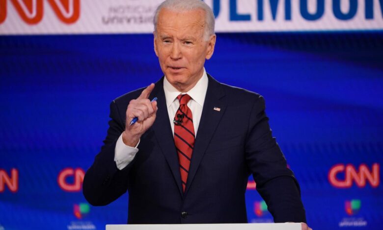 Biden eviscerates trump live in primetime and says those dont follow the law have to go to jail