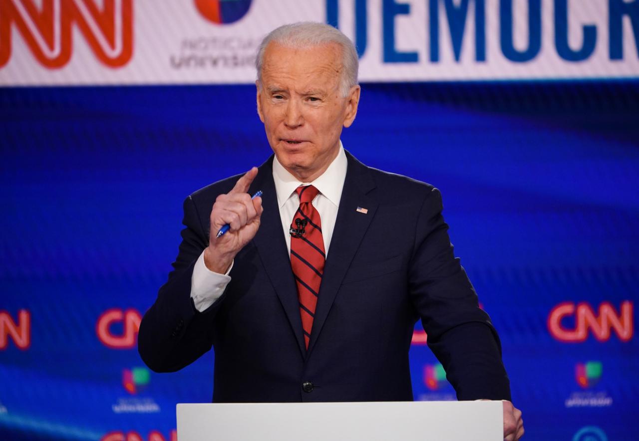 Biden eviscerates trump live in primetime and says those dont follow the law have to go to jail