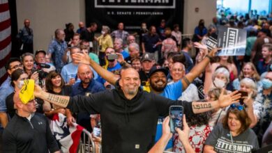 Now back on trail pennsylvania senate candidate john fetterman admits his