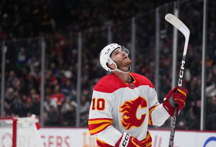 Flames jonathan huberdeau committed to finding old form the hockey writers calgary flames latest news analysis more