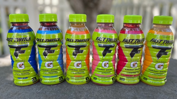 Gatorade adds caffeine to its lineup with energy drink fast twitch