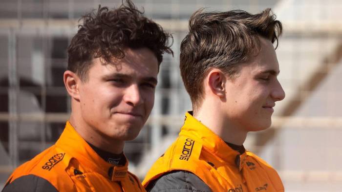 Azerbaijan gp lando norris maintains momentum in oscar piastris shadow as red bull woes persist