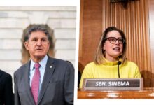 Sens joe manchin kyrsten sinema and mark kelly tank pro worker labor nominee