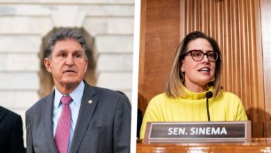 Sens joe manchin kyrsten sinema and mark kelly tank pro worker labor nominee