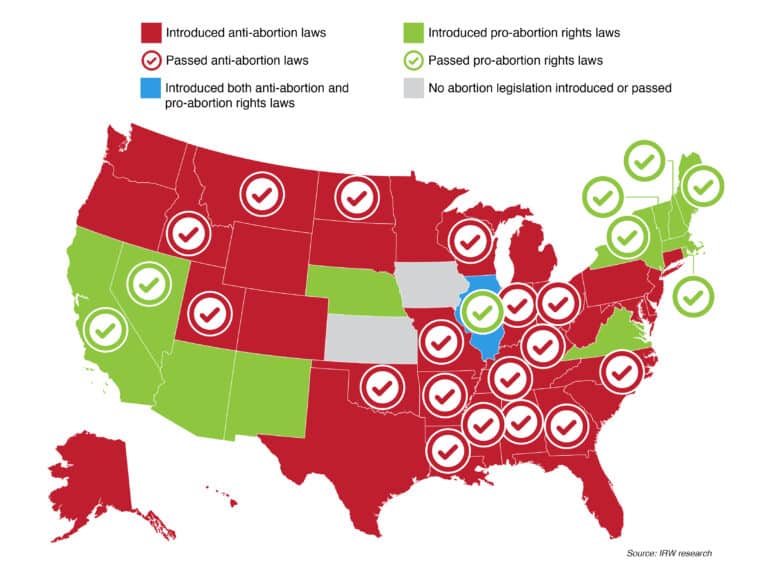 Blue states are preparing to become abortion safe havens