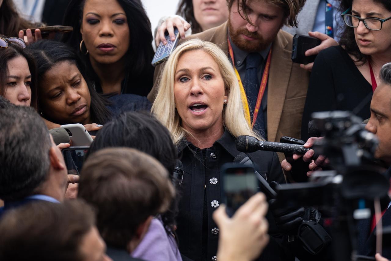 Marjorie taylor greene sues to stop challenge to her reelection eligibility