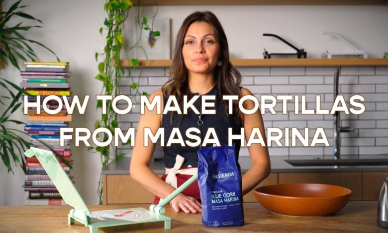 Masa harina tortillas scratch kiyafries