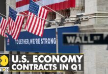 U s economy shrank at 1 5 rate in the first quarter more than initially estimated