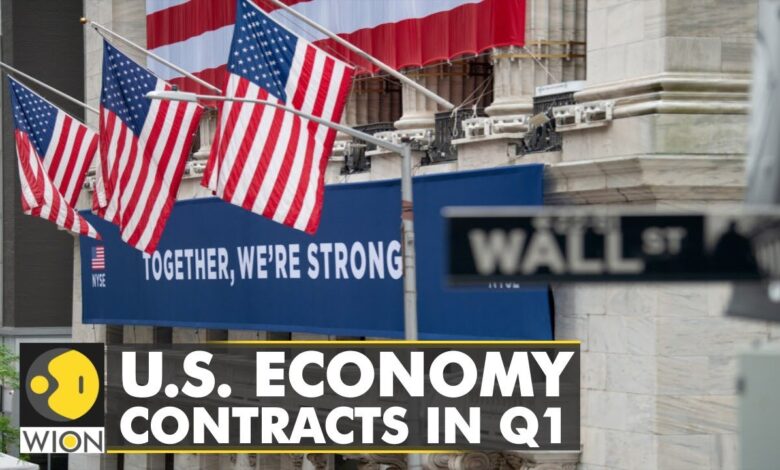 U s economy shrank at 1 5 rate in the first quarter more than initially estimated