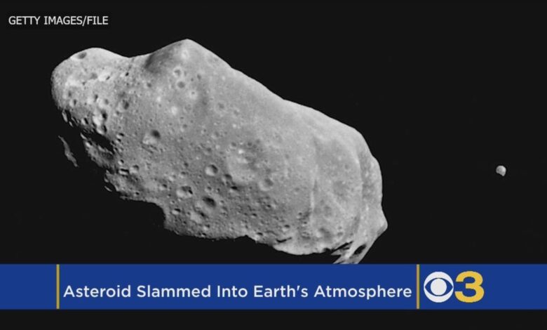 Small asteroid hits earth just hours after astronomers detect it