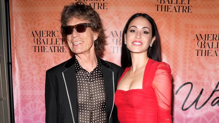 Melanie hamrick ignores 44 year age gap with mick jagger