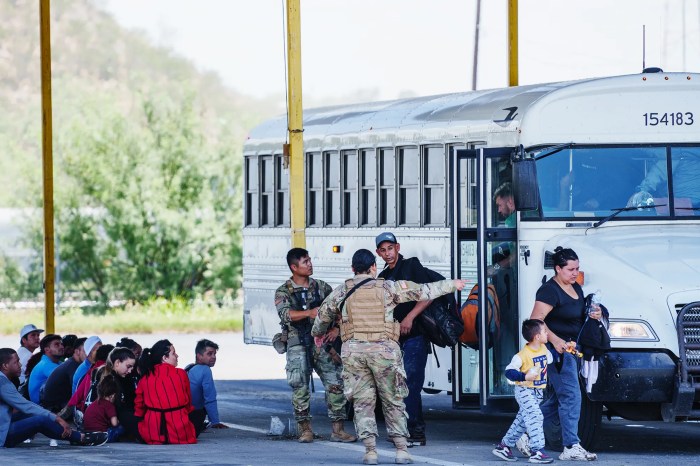 Pentagon rejects d c mayors request for national guard to help with bused migrants