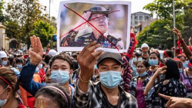 Myanmars civil war threatens key china trade route