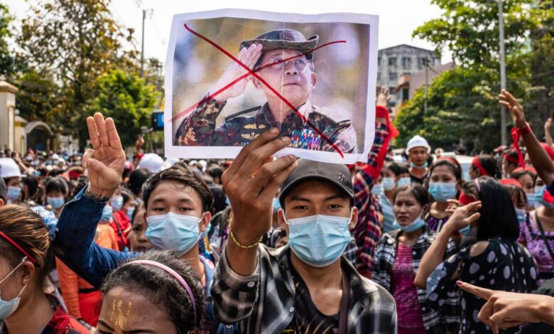 Myanmars civil war threatens key china trade route