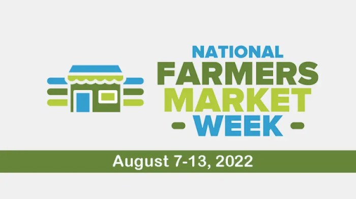 Fun facts for national farmers market week aug 7 13