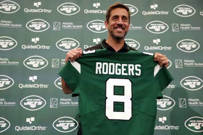 49ers cruise past jets aaron rodgers can notre dame still make playoff