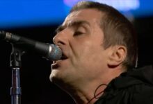 Liam gallagher hits back at imposters criticising his angelic tones during wembley gig