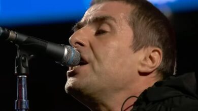 Liam gallagher hits back at imposters criticising his angelic tones during wembley gig