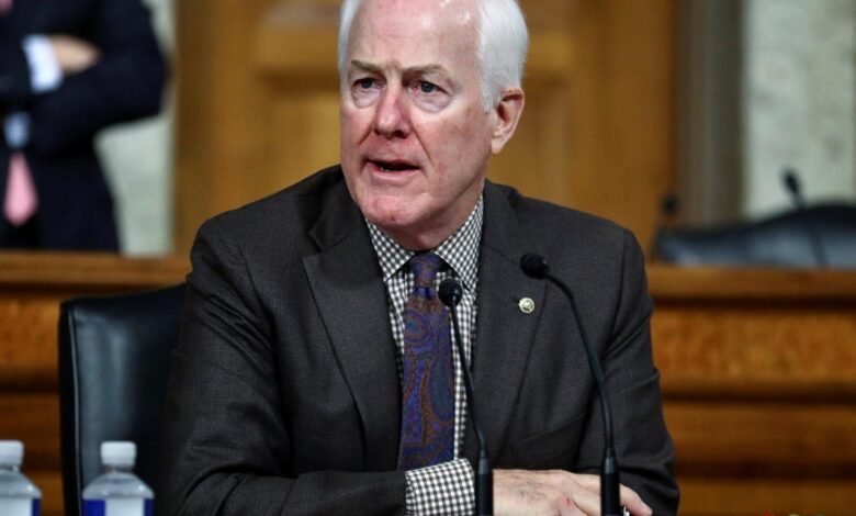 With cornyn in the room senate gun talks focus on narrow changes