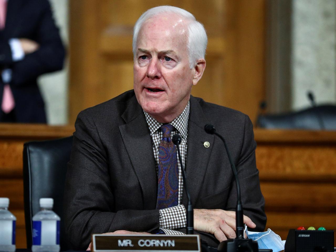 With cornyn in the room senate gun talks focus on narrow changes