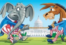 Democrats republicans republican democratic democrat parties vs elections rep differences donkey worldatlas midterm compromise governing