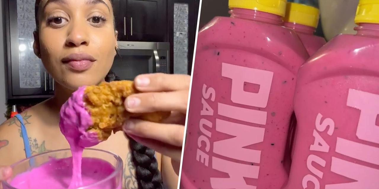 Pink sauce goes viral on tiktok here are the concerns with this condiment